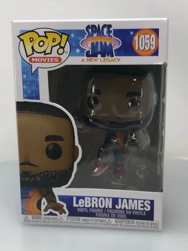Funko POP! Movies Space Jam a New Legacy LeBron James #1059 Vinyl Figure DAMAGED
