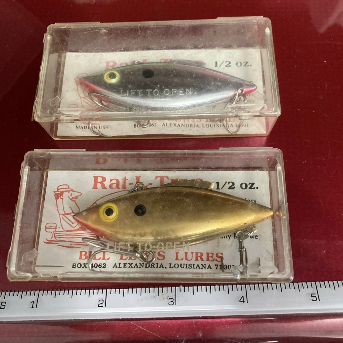Leurre Bill Lewis Rat-L-Trap 0.5oz Chrome Shad - Pour Multiples Espèces