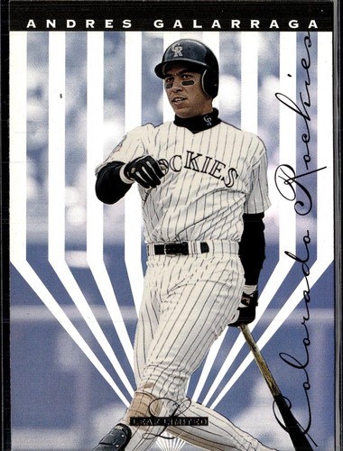 1995 Leaf Limited Andres Galarraga #141 card