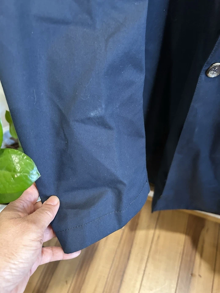 Luciano Barbera Coat Jacket Men Size 56 - Image 4 of 4