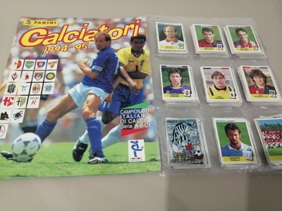 1994/95 Sandwich Figure Complete Set + Blank Album with Stick and Stack Insert 