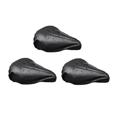 3 Pcs Pvc-sattelbezug Sattelüberzug Fahrradsitzbezug Schutzhülle