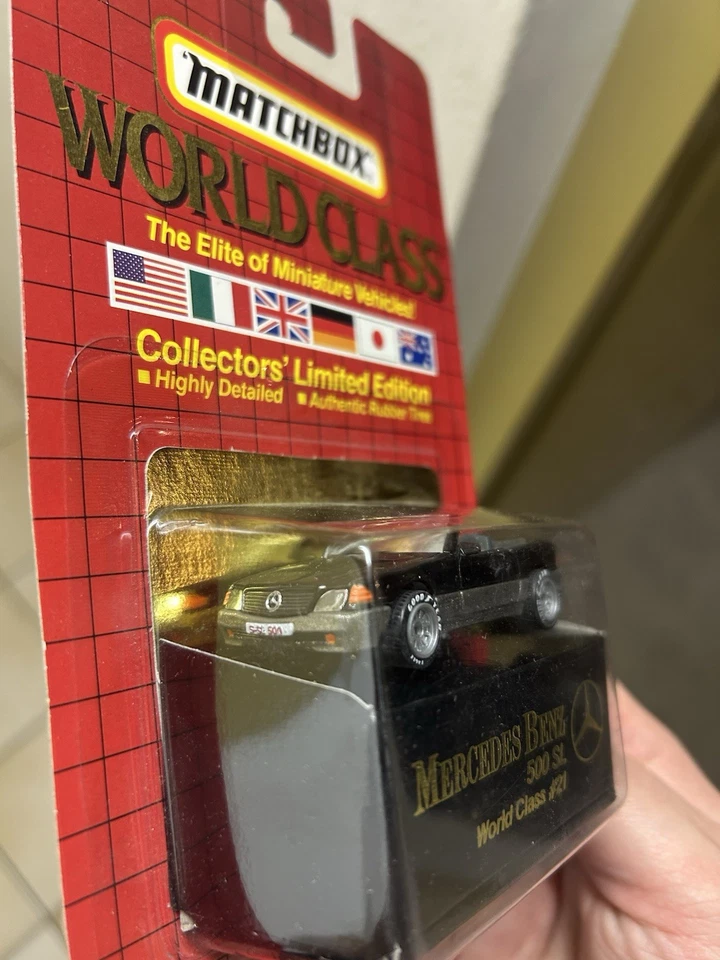 Matchbox Superfast World Class Mercedes 500 SL Limited Edition 1:64 #21 OVP - Bild 4 von 4
