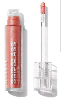 Morphe Dripglass Glazed High Shine Lip Gloss ~ COSMIC CORAL ~ Raspberry Scent