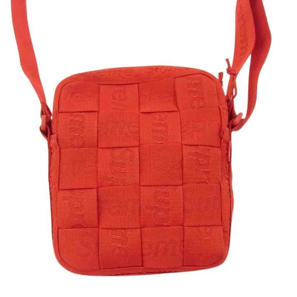 Sac à bandoulière Supreme 24Ss tissé rouge homme