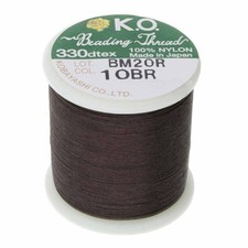 KO Beading Thread - 0.1mm - Japanese Nylon Jewellery Thread - 50 Metres