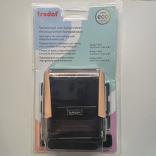 Custom 4 Line Designer Return Address Self Ink Rubber Stamp Trodat 4913 Stamper