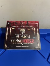 VCard Set 3: Divine Chaos First Edition Booster Box in hand!