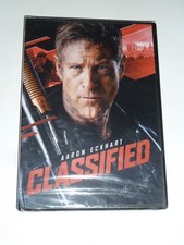 Classified DVD 2024 thriller movie hitman Aaron Eckhart Abigail Breslin NEW!