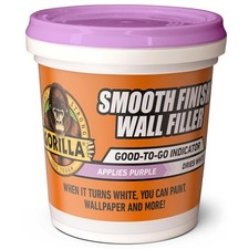 Gorilla Wall Filler 473ml Smooth Finish  Colour Change Spackle Dries White Filla