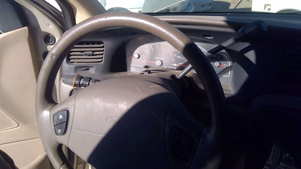1999 2000 Ford Windstar Steering Wheel Oem Tan - Image 2 of 4