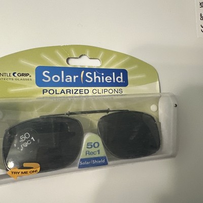 Foster Grant Solar Shield Clip on Sunglasses 50 Rec 1