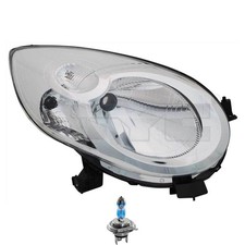 Scheinwerfer rechts inkl. OSRAM Lampen H4 mit LWR Motor für Citroën C1 PM_ PN_