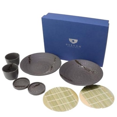 Setomono Honpo Comet 2 Portionen Zaru Soba Set (Soba Choko [Chokku] [Soba