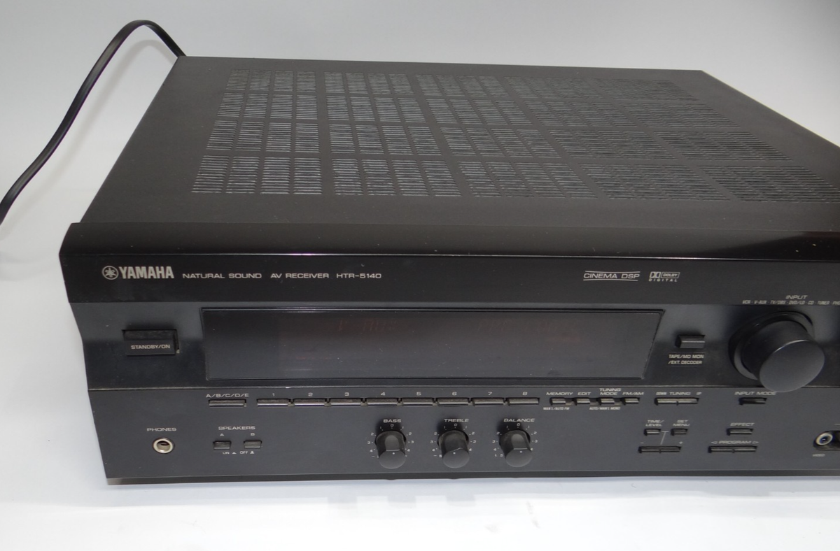 Yamaha HTR-5140 Natural Sound AV Receiver 230 Watts - No Remote | eBay