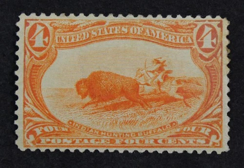 CKStamps: US Stamps Collection Scott#287 4c Mint H OG CV$110