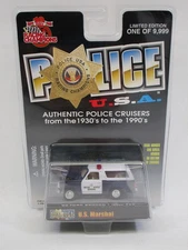 Racing Champions Police USA #99 1980 Ford Bronco US Marshal