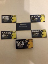 5 Double Edge Razor Blades, Dorco Titan New C...
