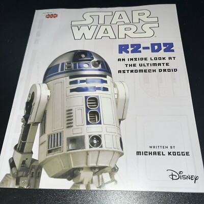 Star Wars R2D2 3D Wood Model Kit Disney Incredi Builds BOOK ONLY