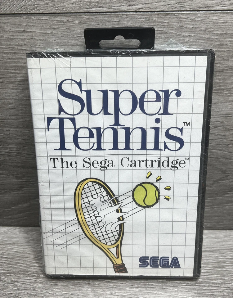 NEW SEALED!!! Super Tennis The Sega Cartridge Sega Master System - Image 2 of 4