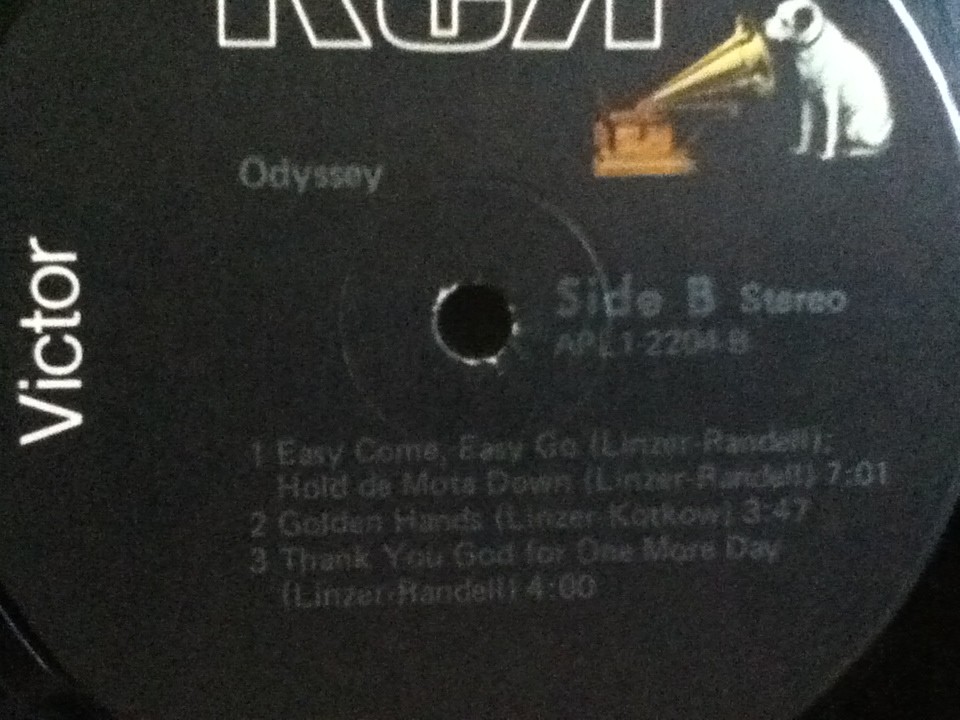 ODYSSEY LP ODYSSEY | eBay