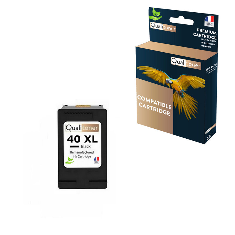 Cartouche PG 40XL noire pour remplacer l'encre vide de Pixma MP150