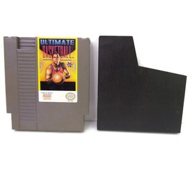 Ultimate Basketball w/ Dust Cover CLEANED & TESTED AUTHENTIC NES Game Cart