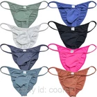 Mens Mini Bikini Briefs Abrazine Texture Stretchy Underwear String Pouch Brief