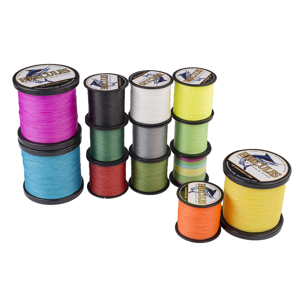 Braid Ice Fishing Line 500M 547Yds 6LB300LB Select Pound Test HERCULES