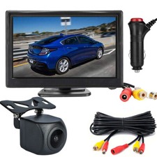 AHD 5" Car Monitor Starlight Night Vision Rear View Parking Backup Camera Kit