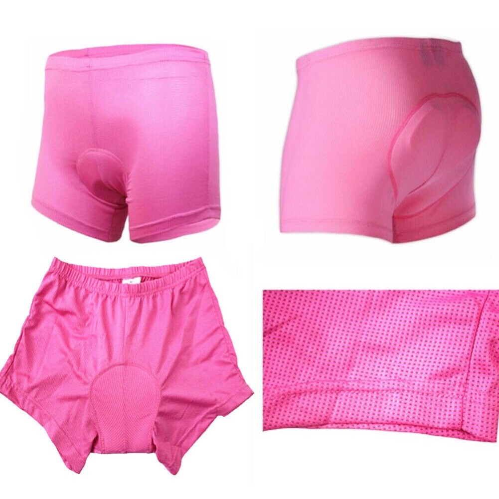Bike Bicycle 3D GEL Padded Underwear MTB Mountain Cycling Shorts Pants for Women