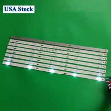 8PCS/set LED Strips for Insignia NS-55D421NA16 TCL-ODM-55-D1500-8X5-3030C-V1