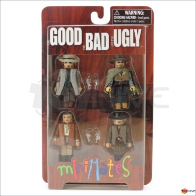 Minimates The Good the Bad and the Ugly - Clint Eastwood Dollar Trilogy ...
