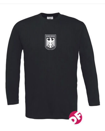 Bundeswehr Long Sleeve Tshirt vintage replica German Army Issue New Order Sm-4XL - Picture 1 of 10