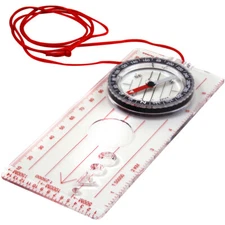 Coghlan's Deluxe Map Compass, Magnifier, Liquid Dampened Needle, Survival Tool