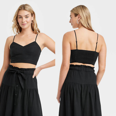 Small - Womens Bra Tank Top - Universal Thread - Black