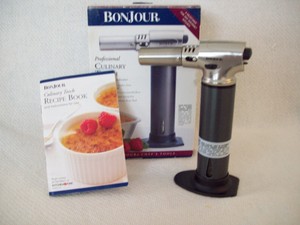 Bonjour Creme Brulee Torch User Manual Bonjour Creme Brulee Torch User Manual