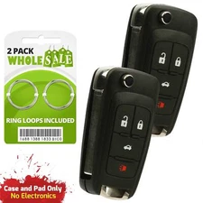 2 Replacement For 2010 2011 2012 2013 Chevrolet Equinox Key Fob