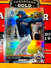 2017 Bowman Carl Stajduhar #BDC-179 DRAFT CHROME REFRACTOR V954