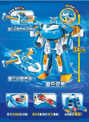 Super Wings World Robot Transformer World Flight Headquarter 13.4