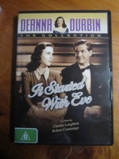 DVD IT STARTED WITH EVE DEANNA DURBIN COLLECTION  GREAT  ** MUST SEE ****