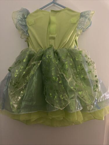 Disney Store Tinkerbell Fairy 12-18 Months Boutique Bodysuit Dress WITH Wings - Picture 9 of 23