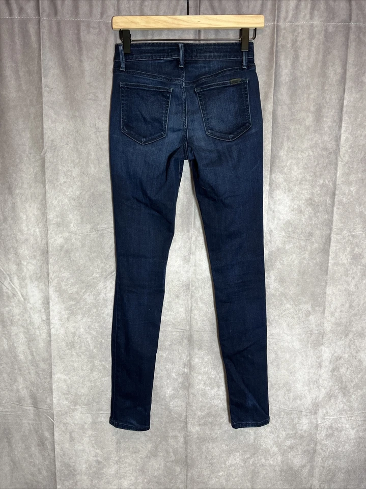 Jeans Joe's Flawless The Honey Curvy ajustados lavado oscuro denim para mujer talla 26W 30L Foto 2 de 4