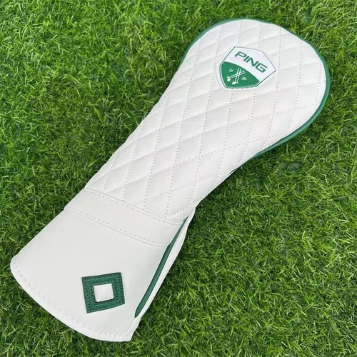 PING golf club head cover, handball lane wood mixed head cover classic--- white - Picture 10 of 23