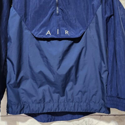 Nike Air Ma Windrunner Anorak Half Zip Jacket Mens Sz XL Blue