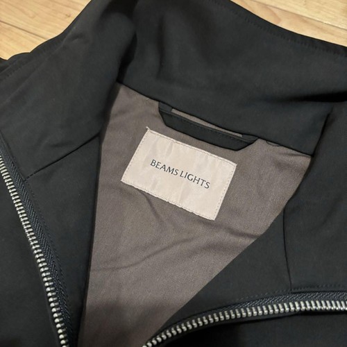 BEAMS LIGHTS Draped Twill Western Blouson Black M used - Picture 6 of 6
