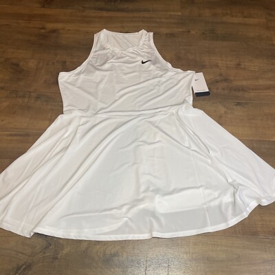 Nike Court DRI-FIT Advantage Tennis Dress CV4692-100 White Womens Size Medium | eBay Nike Court DRI-FIT Advantage Tennis Dress CV4692-100 White Womens Size Medium | eBay