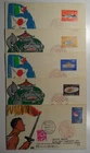 STAMPMART : JAPAN TOKYO 1964 OLYMPIC GAMES SC# 821-825 COLOR CACHET 5 FDC SET