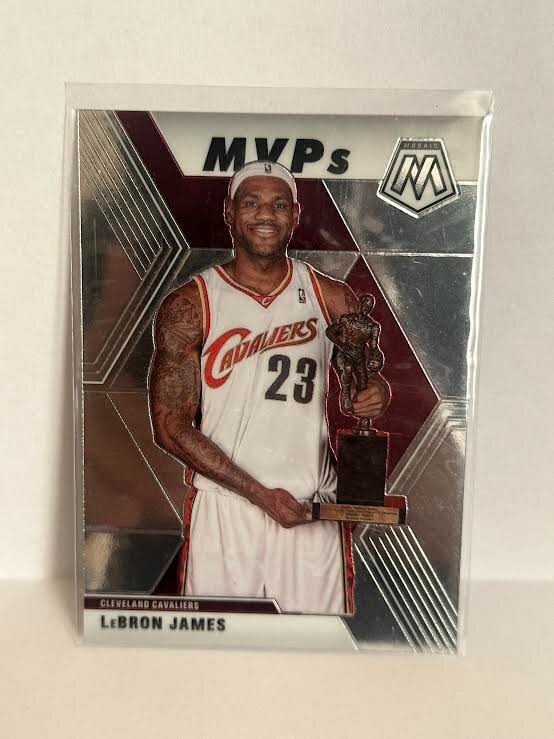 2019-20 Panini Mosaic - MVPs LeBron James #298 Silver Prizm
