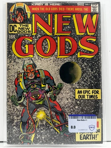 New Gods #1 Marvel 1971 1st App. Orion | CBCS Raw Comic Review 8.0